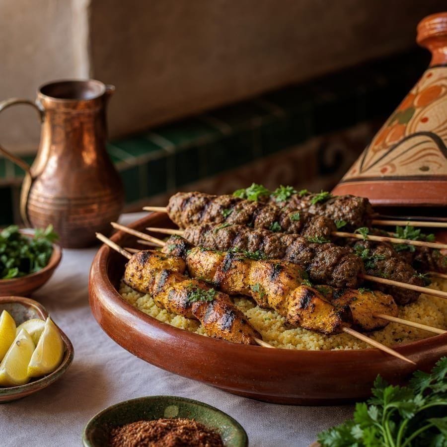 Brochettes & kefta